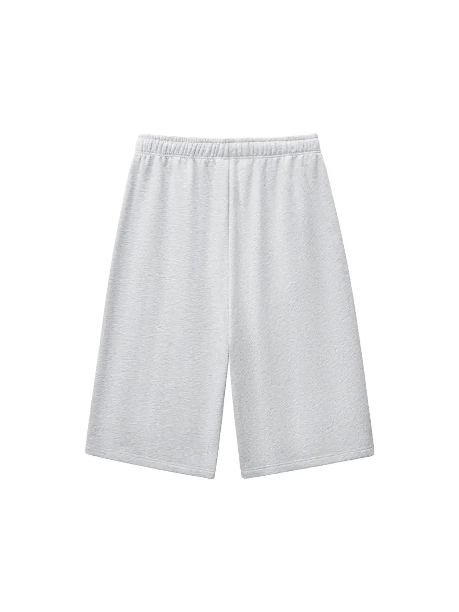 Capri Sweatpants in Heather Grey, back